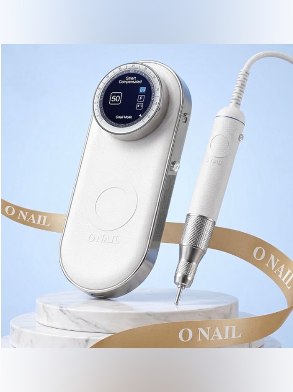 New O NAIL Professional 50,000 RPM Electric Nail Drill Kit | HD Smart Display